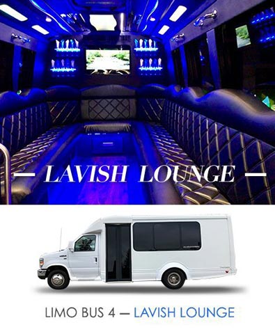 Limo Bus Lavish Lounge